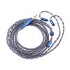 imageLinsoul Kinera Ace 20 Modular Upgrade Earphone Cable Silver Foil and Alloy Copper HiFi Earphones Cable with Interchangeable 25mm35mm44mm Plug Replacement Cable for Audiophile2Pin