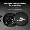 imageLinsoul Mini Portable Aluminum Storage Earphone Case Water Resistant Hard Protective Traval Carrying Case for KZ ZS10 PRO Kiwi Ears Orchestra liteSingoloCadenza Simgot EA500LM Tangzu Waner