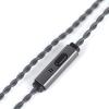 imageLinsoul Tripowin Grace Detachable SilverPlated Oxygen Free Copper OFC in Ear Earphone Cable with Microphone 078mm 2Pin Connector for Audiophile Replacement Cable 2PIN GraceGrace