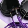 imageLinsoul Tripowin GranVia Upgraded OFC Headphone Replacement Cable Dual 35mm Connector to 35mm Stereo Headphone Cable for HE4XXHE400iHE400seGoldplanarFocal ELEGIABlack 15mPurple