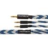 imageLinsoul Tripowin GranVia Upgraded OFC Headphone Replacement Cable Dual 35mm Connector to 35mm Stereo Headphone Cable for HE4XXHE400iHE400seGoldplanarFocal ELEGIABlack 15mBlue