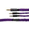 imageLinsoul Tripowin GranVia Upgraded OFC Headphone Replacement Cable Dual 35mm Connector to 44mm TRRRS Stereo Headphone Cablefor HE4XXHE400iHE400seGoldplanarFocal ELEGIABlack 2mPurple