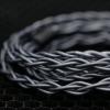 imageLinsoul Tripowin Noire in Ear Monitor Cable 4 Core 24AWG OCC Upgraded HiFi Audio Cable with Detachable 3in1 25mm35mm44mm Plug for Audiophile Musician 2Pin 078mm2pin 078mm