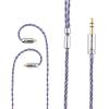 imageLinsoul Tripowin Sirene 4 Cores IEM Cable 24AWG OFC Replacement in Ear Monitor Cable for Audiophile Musician2pin 078mmMMCX