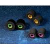 imageLinsoul Tripowin TP45 Spiral Groove Memory Foam Eartips 2 Pairs in Ear Monitor Ear Plugs Suitable for 45mm65mm Earphone Nozzle SM