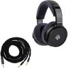 imageLinsoul HarmonicDyne x Z Reviews Eris Wired Over Ear Headphones ampamp Tripowin GranVia Dual 35mm Connector to 35mm Stereo Headphone Cable