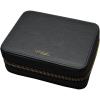 imageLinsoul TANGZU Leather Earphone Case WaterResistant Portable Earbuds Carrying Case Dustproof Storage Bag for IEMs Audio Accessories Eartips and Cables