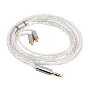 imageLinsoul Tripowin Solstice 26AWG SilverPlated Copper HiFi IEM Cable for in Ear Monitor Audiophile2pin 078mmMMCX