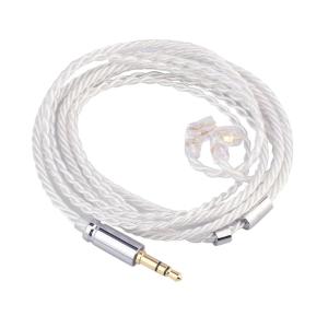 imageLinsoul Tripowin Solstice 26AWG SilverPlated Copper HiFi IEM Cable for in Ear Monitor Audiophile2pin 078mmRecessed 2pin