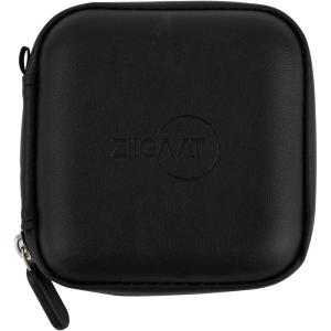 imageLinsoul ZiiGaat Square Earbud Case Portable Wired Earphone Carrying Case Waterproof Leather Storage Bag for KZ ZS10 PRO SIMGOT EM6L 7Hz Zero2TANGZU Waner SG and Zonie Black