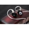 imageLinsoul 7HZ SONUS 1DD1BA Dual Driver in Ear Monitor HiFi in Ear Earphone IEM with Detachable Highend SilverPlated OCC Cable Aluminum Back Cavity for Audiophile Gaming Earbuds Red 35mmBlack