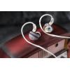 imageLinsoul 7HZ SONUS 1DD1BA Dual Driver in Ear Monitor HiFi in Ear Earphone IEM with Detachable Highend SilverPlated OCC Cable Aluminum Back Cavity for Audiophile Gaming Earbuds Red 35mmGrey