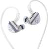 imageLinsoul 7HZ SONUS 1DD1BA Dual Driver in Ear Monitor HiFi in Ear Earphone IEM with Detachable Highend SilverPlated OCC Cable Aluminum Back Cavity for Audiophile Gaming Earbuds Red 35mmGrey