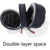 imageLinsoul DDHIFI C100 Earphones Carrying Case DoubleLayer Space Storage Case for IEMs Audio Adapters Dongles Eartips Cables