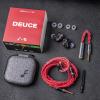 imageLinsoul FATfreq x HBB Deuce Professional Superbass in Ear Monitor Wired Earbuds HiFi Stereo IEM Earphones with 2Pin Detachable Cable for Bassists Drummers Musicians 44mm44mm