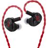 imageLinsoul FATfreq x HBB Deuce Professional Superbass in Ear Monitor Wired Earbuds HiFi Stereo IEM Earphones with 2Pin Detachable Cable for Bassists Drummers Musicians 44mm44mm