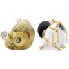 imageLinsoul KZ ZS10 Pro 4BA1DD 5 Driver inEar HiFi Metal Earphones with Mic ampamp Kiwi Ears Flex Earbud Tips Replacement Silicone IEM Tips