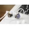imageLinsoul KZ ZSN PRO 2 inEar Monitor 1BA1DD Hybrid Driver HiFi Earphones IEM Wired Earbud Detachable SilverPlated Recessed 2Pin Cable for AudiophileWithout Mic BlackBlack