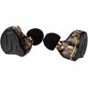 imageLinsoul KZ ZSN PRO X Dual Driver 1BA1DD Hybrid Metal Earphones HiFi inEar Monitor with Detachable Recessed 2Pin CableZinc Alloy Panel Without Mic GreyGrey