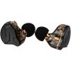 imageLinsoul KZ ZSN PRO X Dual Driver 1BA1DD Hybrid Metal Earphones HiFi inEar Monitor with Detachable Recessed 2Pin CableZinc Alloy Panel Without Mic GreyGrey