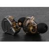imageLinsoul KZ ZSN PRO X Dual Driver 1BA1DD Hybrid Metal Earphones HiFi inEar Monitor with Detachable Recessed 2Pin CableZinc Alloy Panel Without Mic GreyGrey
