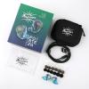 imageLinsoul Kiwi Ears Forteza in Ear Monitor 1BA  2DD HiFi Wired Earbuds Gaming Earbuds Hybrid Driver IEM Earphones Headphones with Detachable IEM Cable for Musician Gamer PurpleBlue
