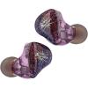 imageLinsoul Kiwi Ears Forteza in Ear Monitor 1BA  2DD HiFi Wired Earbuds Gaming Earbuds Hybrid Driver IEM Earphones Headphones with Detachable IEM Cable for Musician Gamer PurplePurple