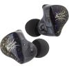 imageLinsoul Kiwi Ears Forteza in Ear Monitor 1BA  2DD HiFi Wired Earbuds Gaming Earbuds Hybrid Driver IEM Earphones Headphones with Detachable IEM Cable for Musician Gamer PurpleBlack
