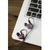 imageLinsoul Kiwi Ears Forteza in Ear Monitor 1BA  2DD HiFi Wired Earbuds Gaming Earbuds Hybrid Driver IEM Earphones Headphones with Detachable IEM Cable for Musician Gamer PurplePurple