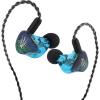 imageLinsoul Kiwi Ears Forteza in Ear Monitor 1BA  2DD HiFi Wired Earbuds Gaming Earbuds Hybrid Driver IEM Earphones Headphones with Detachable IEM Cable for Musician Gamer PurpleBlue