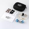 imageLinsoul Kiwi Ears Orchestra Lite Performance Custom 8BA inEar Monitor IEM with Detachable 4core 7N OxygenFree Copper OFC Cable Handcrafts Faceplate for Audiophile Studio Musician BlueBlue