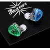 imageLinsoul Kiwi Ears Orchestra Lite Performance Custom 8BA inEar Monitor IEM with Detachable 4core 7N OxygenFree Copper OFC Cable Handcrafts Faceplate for Audiophile Studio Musician BlueBlue
