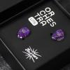 imageLinsoul Kiwi Ears Orchestra Lite Performance Custom 8BA inEar Monitor IEM with Detachable 4core 7N OxygenFree Copper OFC Cable Handcrafts Faceplate for Audiophile Studio Musician BluePurple