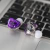 imageLinsoul Kiwi Ears Orchestra Lite Performance Custom 8BA inEar Monitor IEM with Detachable 4core 7N OxygenFree Copper OFC Cable Handcrafts Faceplate for Audiophile Studio Musician BluePurple