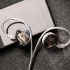 imageLinsoul Kiwi Ears x Crinacle Singolo in Ear Monitor 11mm Dynamic Driver Wired Earbuds HiFi IEM Gaming Earbuds with KARS Detachable IEM Cable for Musician Studio BlackBlack