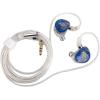 imageLinsoul Kiwi Ears x Crinacle Singolo in Ear Monitor 11mm Dynamic Driver Wired Earbuds HiFi IEM Gaming Earbuds with KARS Detachable IEM Cable for Musician Studio BlackBlue