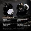 imageLinsoul SIMGOT EM6L 1DD  4BA Hybrid Driver inEar Monitor Gaming Earbud HiFi IEM Earphone with 3DPrinted Resin Housing Detachable OFC SilverPlated Cable for Musician Audiophile