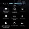 imageLinsoul SIMGOT EW200 10mm SCP Diaphragm Dynamic Driver inEar Earphones with All Metal Body Detachable 078mm 2pin SilverPlated OFC Cable for Audiophiles Musicians EW200 with MicEW200 DSP