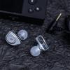 imageLinsoul SIMGOT EW200 10mm SCP Diaphragm Dynamic Driver inEar Earphones with All Metal Body Detachable 078mm 2pin SilverPlated OFC Cable for Audiophiles Musicians EW200 with MicEW200 With Mic