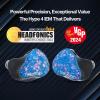 imageLinsoul THIEAUDIO Hype 4 2DD4BA in Ear Monitor HiFi IEM Earphones with Tonal Balance Latest Sonion Driver Detachable SilverPlated OCC Cable for Audiophile Musician Professionals WhiteBlue