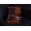 imageLinsoul TIN HiFi Portable PU Leather Storage Case for Tin Audio T2 T3 T2 PRO Earphones Brown