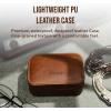 imageLinsoul TIN HiFi Portable PU Leather Storage Case for Tin Audio T2 T3 T2 PRO Earphones Brown