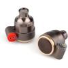 imageLinsoul TINHIFI T4 Plus 10mm Magnetic CNT Driver inEar Monitor with N54 Circuit CCAW Voice Coil Metal Case Wood Faceplate Detachable SilverCopper Cable for Audiophile Musician