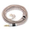 imageLinsoul Tripowin Jelly Upgraded 16 Core 21 Wires Per Core SilverPlated OCCAlloy Copper GrapheneOCC Mixed Braided Cable for Audiophile Musician35mm 2pin 078mmRecessed 2pin