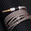 imageLinsoul Tripowin Jelly Upgraded 16 Core 21 Wires Per Core SilverPlated OCCAlloy Copper GrapheneOCC Mixed Braided Cable for Audiophile Musician35mm 2pin 078mm2pin 078mm