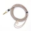 imageLinsoul Tripowin Jelly Upgraded 16 Core 21 Wires Per Core SilverPlated OCCAlloy Copper GrapheneOCC Mixed Braided Cable for Audiophile Musician35mm 2pin 078mmRecessed 2pin