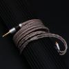 imageLinsoul Tripowin Jelly Upgraded 16 Core 21 Wires Per Core SilverPlated OCCAlloy Copper GrapheneOCC Mixed Braided Cable for Audiophile Musician35mm 2pin 078mmMMCX