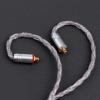 imageLinsoul Tripowin Jelly Upgraded 16 Core 21 Wires Per Core SilverPlated OCCAlloy Copper GrapheneOCC Mixed Braided Cable for Audiophile Musician35mm 2pin 078mmMMCX