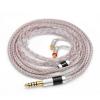 imageLinsoul Tripowin Jelly Upgraded 16 Core 21 Wires Per Core SilverPlated OCCAlloy Copper GrapheneOCC Mixed Braided Cable for Audiophile Musician35mm 2pin 078mmMMCX