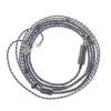 imageLinsoul Tripowin Zoe Upgraded Earphone Cable in Ear Monitor Cable 4Core Pure Copper SilverPlated Copper GoldPlated 24AWG Litz Wire for Musician Audiophile35mm 2pin 078mmRecessed 2pin